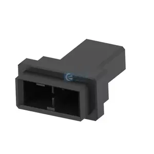 Original Tyco Supplier 1-1747414-2 2 Pins Connector for Male Terminals Dynamic 4000 Series Wire To Board Connectors 1747414