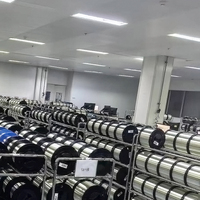 Fibra Óptica de 50.4 km G657A2 0.25 mm Fibra Óptica Desnuda G652D Cable de Fibra Óptica Monomodo Fibra Óptica Desnuda