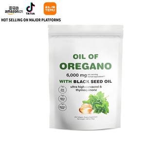 Suplemen Serat Makanan Ekstrak Minyak Oregano 300mg Kapsul Lunak untuk Meningkatkan Kepadatan Tulang - Product Image 4