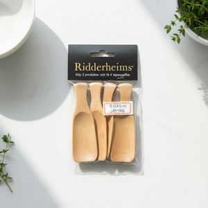 ช้อนชาไม้ไผ่ช้อนและช้อนตักแยมสไตล์เรียบง่ายทันสมัยใช้ในร้านอาหาร - Product Image 4