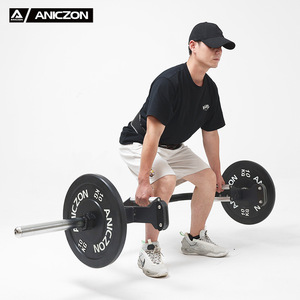 ANICZON Deadlift <b>Bar</b> 10kg Anti-Slip Steel Barbell For Gym Training Men - Product Image 1