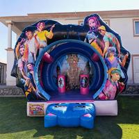 Château gonflable de 10x10 pieds avec souffleur d'air, château gonflable commercial, château gonflable pour enfants