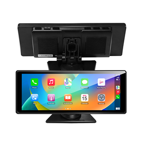 10.26 inch 2.5D 1600*600 cảm ứng đầy đủ di động <span class=keywords><strong>Android</strong></span> 12 Carplay Màn hình Màn hình <span class=keywords><strong>GPS</strong></span> RGB tải về ứng dụng hỗ trợ đa phương tiện xe - Product Image 1