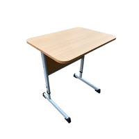 Mobilier scolaire en contreplaqué Table et chaise Mobilier de salle de classe Bureau d'étudiant et ensemble de chaises