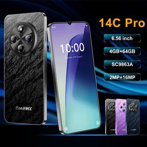 ZNNXECC 14C Pro 4G รองรับทุกเครือข่าย โทรศัพท์ราคาประหยัด พร้อมซีพียูแปดคอร์ และระบบจดจำใบหน้า หน้าจอขนาดใหญ่ 6.6 นิ้ว สมาร์ทโฟนขายส่ง - Product Image 3