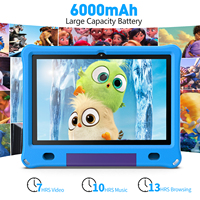 Tablette Android 10,1 pouces pour enfants B10K Best Seller 3 Go/64 Go 2MP+8MP avec WiFi 6 et batterie 6000 mAh pour enfants M10