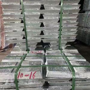 Lingots de zinc de haute pureté 99,995 % (Marque OEM HEB Chine) pour pièces automobiles, tuyaux galvanisés, production de composés de zinc industriels - Product Image 2