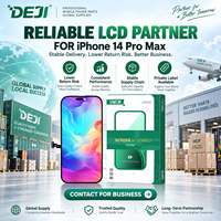 Écran LCD FHD DEJI en gros pour iPhone 14 Pro Max – Pièce de rechange pour écran de téléphone destinée aux distributeurs de pièces de réparation
