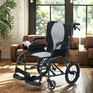 Xe lăn tay RAFU RF6005A có tay vịn điều chỉnh độ cao, bánh xe sau tháo lắp nhanh, và phần tựa chân có thể tháo rời - Product Image 4