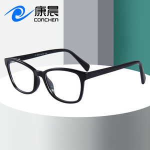 Lunettes Conchen Cat Eye TR90, monture moyenne, verres en polycarbonate, unisexe, verres plats, origine Wenzhou, numéro de pièce Tr6402 - Product Image 1