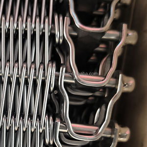 Gıda sınıfı özelleştirmek <span class=keywords><strong>300</strong></span> derece yüksek sıcaklık paslanmaz çelik tel örgü konveyör - Product Image 5