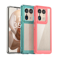 Étui anti-chute tout compris pour Motorola Moto Edge 50 Ultra 50 Fusion Mobile Phones Colorful TPU Phone Grip