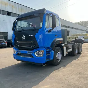 नई Sinotruck Hohan 10 पहिया ट्रैक्टर ट्रक ट्रेलर सिर इस्तेमाल किया 6X4 371HP 420HP ट्रैक्टर टो ट्रेलर कार्गो प्रमुख भूमिका निभाने ट्रक