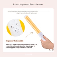 Distribuer des lampes de poche LED et des bâtons lumineux pour les remises de diplômes et les concerts K-pop ; formes et logos personnalisables disponibles