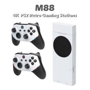 Consola de Videojuegos Retro Clásica M88 para TV con Mando Inalámbrico de 128G para Juegos 3D, Funciones Integradas FC EU para <span class=keywords><strong>PS2</strong></span> y <span class=keywords><strong>HDMI</strong></span> - Product Image 5