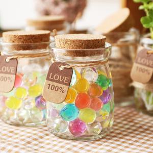 Su misura 160 ml dell'interno commercio all'ingrosso di casa arredata piccolo trasparente di cristallo di vetro <span class=keywords><strong>vaso</strong></span> di fiori può anche essere utilizzato <span class=keywords><strong>per</strong></span> alimentare la caramella <span class=keywords><strong>miele</strong></span> - Product Image 4