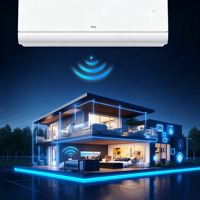 Unidad de Aire Acondicionado Inverter de 1 HP, Eléctrica, Frío/Calor, Montaje en Pared, Funcionamiento Silencioso, Dirección del Aire Ajustable, Uso Doméstico y Hotelero, Clase A++