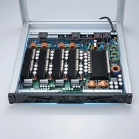 Amplificateur de puissance professionnel 4 canaux classe D, 1300 W par canal, 1U, amplificateur stéréo numérique pour enceintes en ligne