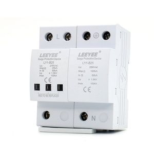อุปกรณ์ป้องกันไฟกระชาก LY1-B25 แบบ 1+2 SPD  Iimp 25kA  ตัวป้องกันไฟกระชาก 25kA 100kA สำหรับตู้จ่ายไฟหลัก - Product Image 1
