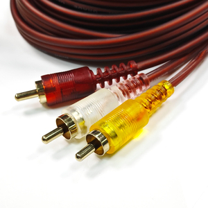 <span class=keywords><strong>สาย</strong></span>3RCA <span class=keywords><strong>สัญญาณ</strong></span>วิดีโอแบบสามถึงสามตัวเชื่อมต่อ<span class=keywords><strong>สัญญาณ</strong></span>พีวีซีสีแดงสีเหลืองสีขาว<span class=keywords><strong>ทีวี</strong></span>กล่องทองแดงแท้ - Product Image 5