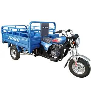 Auto Self Load 1.8L Three Wheel Diesel Motorcycle Cargo Motorized Tricycle with Four-cylinder Engine/Air Conditioner Vent