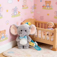 Petits jouets porte-clés en peluche en vrac pour distributeurs automatiques, sacs surprises, prix de carnaval et remplissages de sacs cadeaux