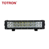 Barre lumineuse LED double rangée 12V 24V 6000K 13,5 pouces pour Jeep, camion, tout-terrain, pick-up