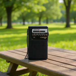 Radio Portátil Knstar K 266, Sintonizador FM AM, Mini Radio de Bolsillo con Correa - Product Image 3
