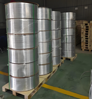 Tuyau en alliage d'aluminium enroulé sur mesure, design moderne et durable pour la climatisation, la réfrigération, la décoration, norme ASTM, livraison rapide