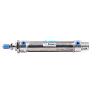 กระบอกลมสแตนเลสขนาดเล็ก LiYang รุ่น Ma25x75 แบบสองทางพร้อมแม่เหล็กชนิดมาตรฐาน - Product Image 1
