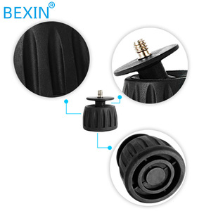 Bexin Tripod Foot Adapter 1/4 3/8 <b>Thread</b> Knob <b>Lock</b> Plastic Digital Camera Monopod Mount - Product Image 1