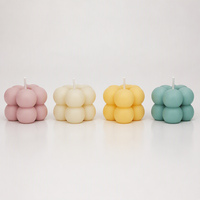 Duftende Mini-Würfelkerzen in Pastellfarben, Großhandel, Party-Gastgeschenke, Heimdekoration, Individuelles Logo, OEM ODM