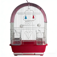 Vente en gros de cages à oiseaux canaris en métal ornemental de haute qualité en stock
