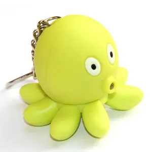 Octopus souvenir regalo portachiavi ragazzo portachiavi giocattoli portachiavi personalizzati a buon mercato