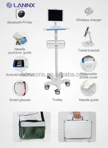 Lannx Airscan Faci8 Medische Vrouwen Cosmetische Gezichtsechocardiografie Handheld Sonde Echografie Draagbare Draadloze Echografie Sonde