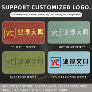 Đặt điện thoại di động và máy tính bảng tập tin Túi xách tay PU Túi da A4 Kích thước dây kéo túi tài liệu cho nam giới và phụ nữ - Product Image 5