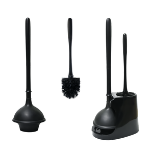 Desatascador <span class=keywords><strong>de</strong></span> <span class=keywords><strong>Baño</strong></span> Duradero con Soporte <span class=keywords><strong>de</strong></span> Pared, Copa <span class=keywords><strong>de</strong></span> Goma Antideslizante, Desatascador <span class=keywords><strong>de</strong></span> Inodoro <span class=keywords><strong>de</strong></span> Plástico Eficaz y Soportes - Product Image 1