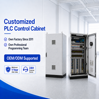 Gabinete de Control PLC Personalizado, Panel de Control Eléctrico para Automatización Industrial con Servicio de Cableado y Pruebas