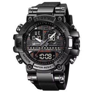 Neue STRYVE Unisex Quarz Edelstahl Silikon Zeiger-Uhr Kalender Leuchtend 5BAR Wasserdicht Mode Sport S8025 - Product Image 3