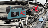 Booster de batterie de voiture chargeur de batterie externe batterie au lithium 16000mah portable pneu de voiture pompe à air démarreur avec lumière LED