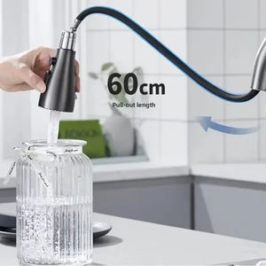 Robinet <span class=keywords><strong>de</strong></span> cuisine cascade <span class=keywords><strong>pluie</strong></span> volante nouvellement développé <span class=keywords><strong>eau</strong></span> froide et chaude multifonctionnelle <span class=keywords><strong>anti</strong></span>-éclaboussures pour évier - Product Image 6