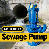 Pompe de dragage submersible électrique à aspiration par le fond, pour le sable de rivière, le gravier, la boue et les eaux usées, pour le drainage et le débouchage