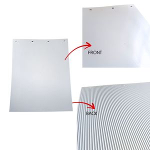 Bavettes anti-éclaboussures en PVC robustes 24x24, 24x30 pouces avec votre logo, garde-boue de remorque, bavettes en <span class=keywords><strong>poly</strong></span>éthylène nervurées anti-éclaboussures pour semi-remorque - Product Image 3