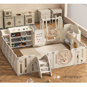 Clôture en plastique pour enfants utilisation intérieure et extérieure Clôture en plastique <span class=keywords><strong>de</strong></span> <span class=keywords><strong>sécurité</strong></span> pour fêtes d'enfants Parcs pour enfants Clôtures en plastique pour bébés - Product Image 3