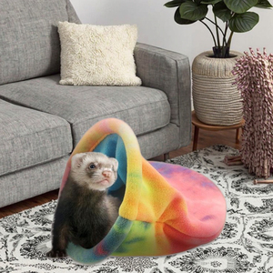 Personalizado lavable a máquina conejillo <span class=keywords><strong>de</strong></span> indias animales pequeños polar abrazo acogedor cueva reutilizable polar conejo ropa <span class=keywords><strong>de</strong></span> cama escondite - Product Image 2