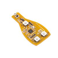 XHORSE BE Key Pro Placa Amarilla Mejorada para Herramienta VVDI MB, Pieza de Repuesto PCB para Programación de Llaves, 5 unidades/lote
