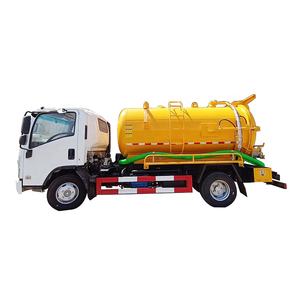 Camion industriel efficace et stable de bateau-citerne d'eaux d'égout de vide d'ISUZU 4*2 6T de transport de boue meilleure-vente en Asie centrale - Product Image 5