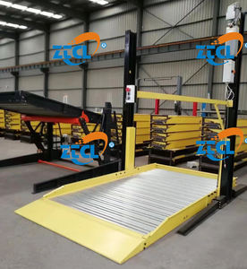 Tiang ganda dua tingkat pengangkat parkir mobil hidrolik, harga <span class=keywords><strong>lift</strong></span> taman mobil dua penyangga - Product Image 2