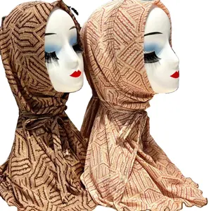 Customize silk scarf shawl scarf accessories women lace muslim hijab fashion scarf cap malaysia arab hijab for muslim ladies