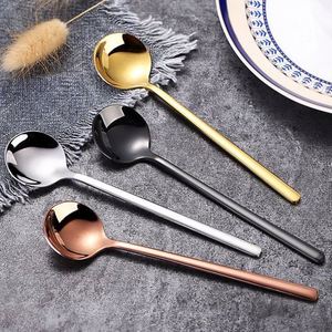 Mini Round 304 Stainless Steel Tea & <b>Coffee</b> <b>Spoon</b> for Dessert & Iced <b>Coffee</b> Fork Type Stirring <b>Spoons</b> for Giveaways - Product Image 2